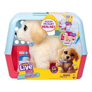 Little Live Pets Ouchies! Cooper Interactive Puppy Medical Playset - New